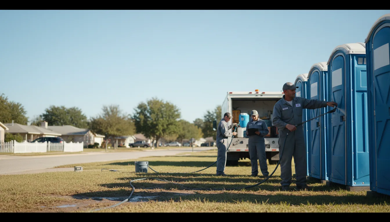 Long-Term Portable Toilet Rental in Monterey, IN near me